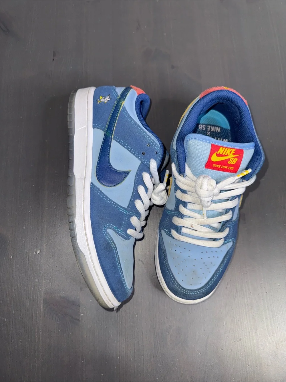 Nike SB Dunk Low Pro “Why So Sad?” Coastal Blue Skate Shoes Sneakers